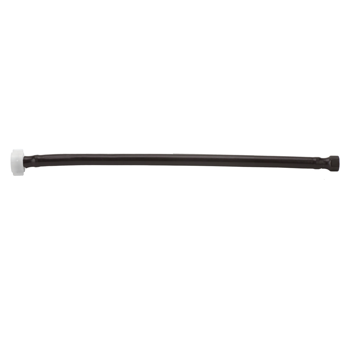 Jaclo 156-SS Jacloflex™ Decorative Cover Stainless Steel Flexible Braided 3/8" O.D. X 7/8" I.D.- 12" Toilet Supply Line With Plastic Nut