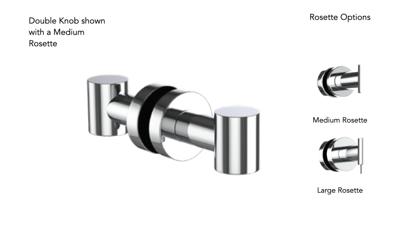 Neelnox ELO-KND-MR Eloquence Double Knob Medium Rosette - Parent