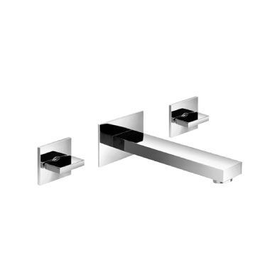 Flusso Serie 160 160.1900 Two Handle Wall Mounted Bathroom Faucet