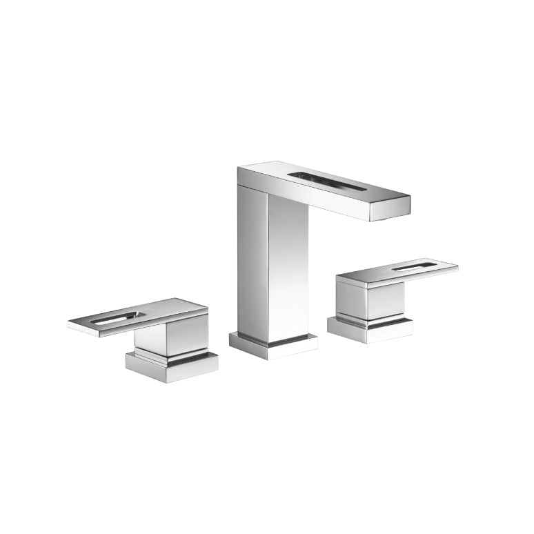 Flusso Serie 160 160.2003 Three Hole 8" Widespread Two Handle Bathroom Faucet