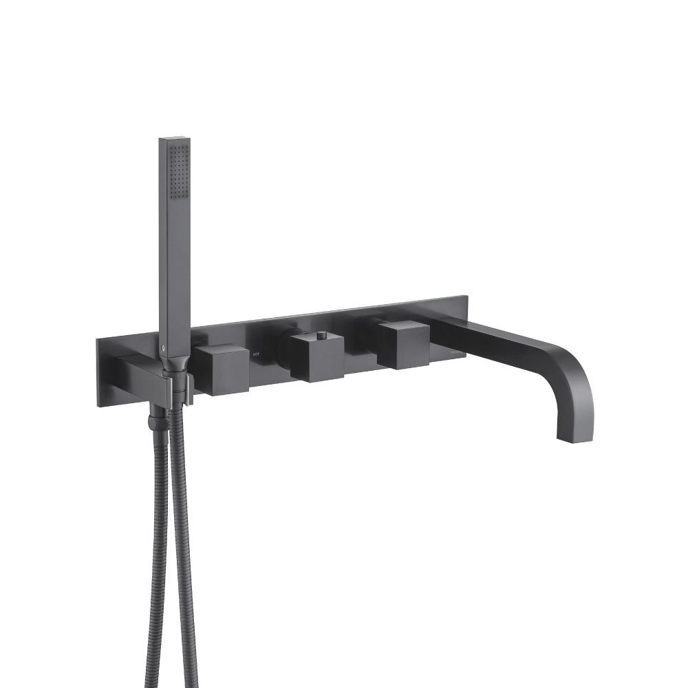 Flusso Serie 160 160.2691 Wall Mount Tub Filler With Hand Shower