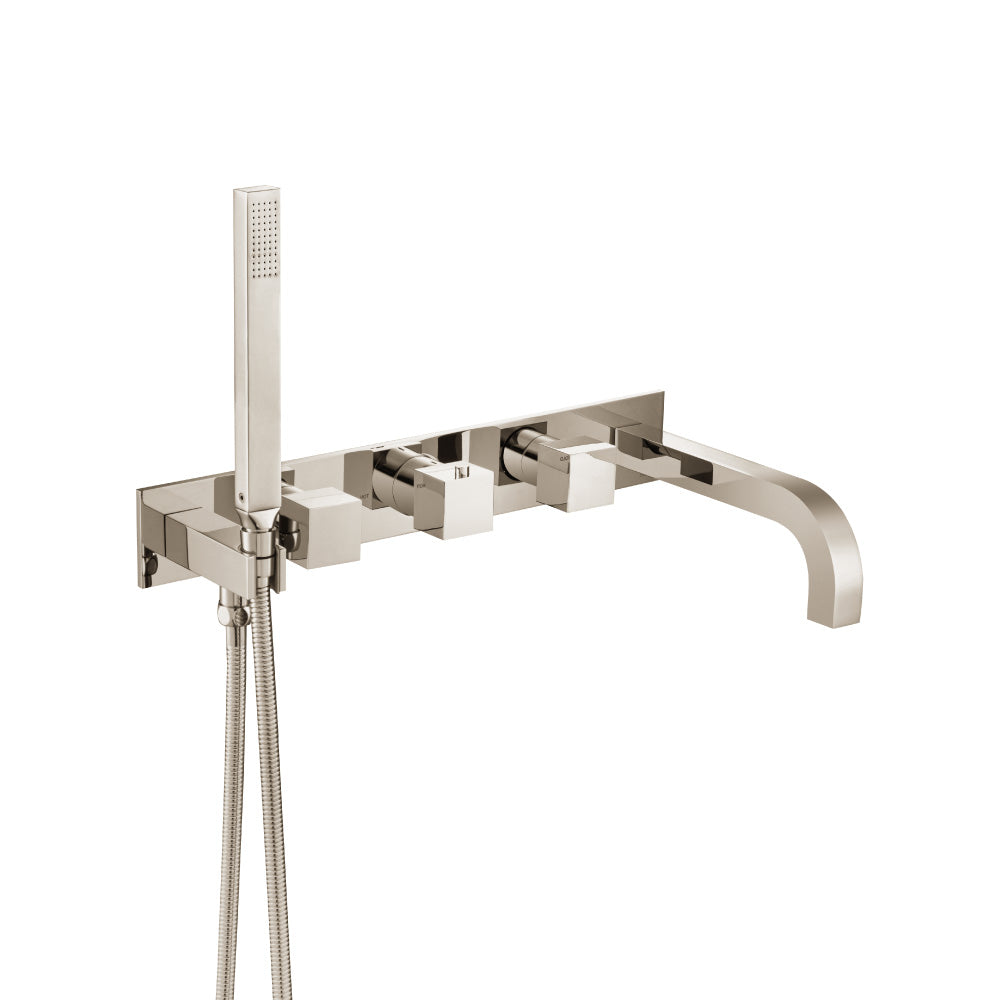 Flusso Serie 160 160.2691 Wall Mount Tub Filler With Hand Shower