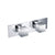 Flusso Serie 160 160.2705 3/4" Horizontal Thermostatic Shower Valve & Trim - 3 Output