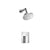 Flusso Serie 160 160.3000 Single Output Shower Set With ABS Shower Head & Arm