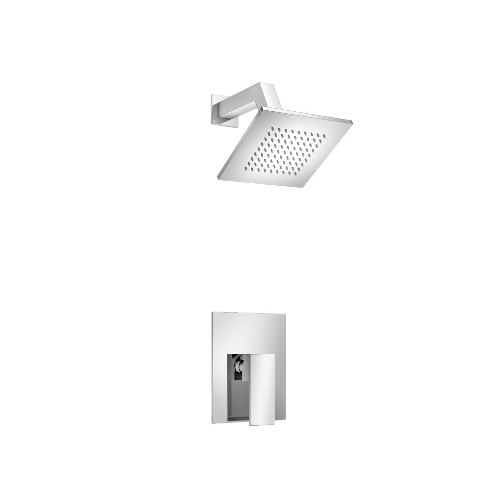 Flusso Serie 160 160.3050 Single Output Shower Set With Brass Shower Head & Arm