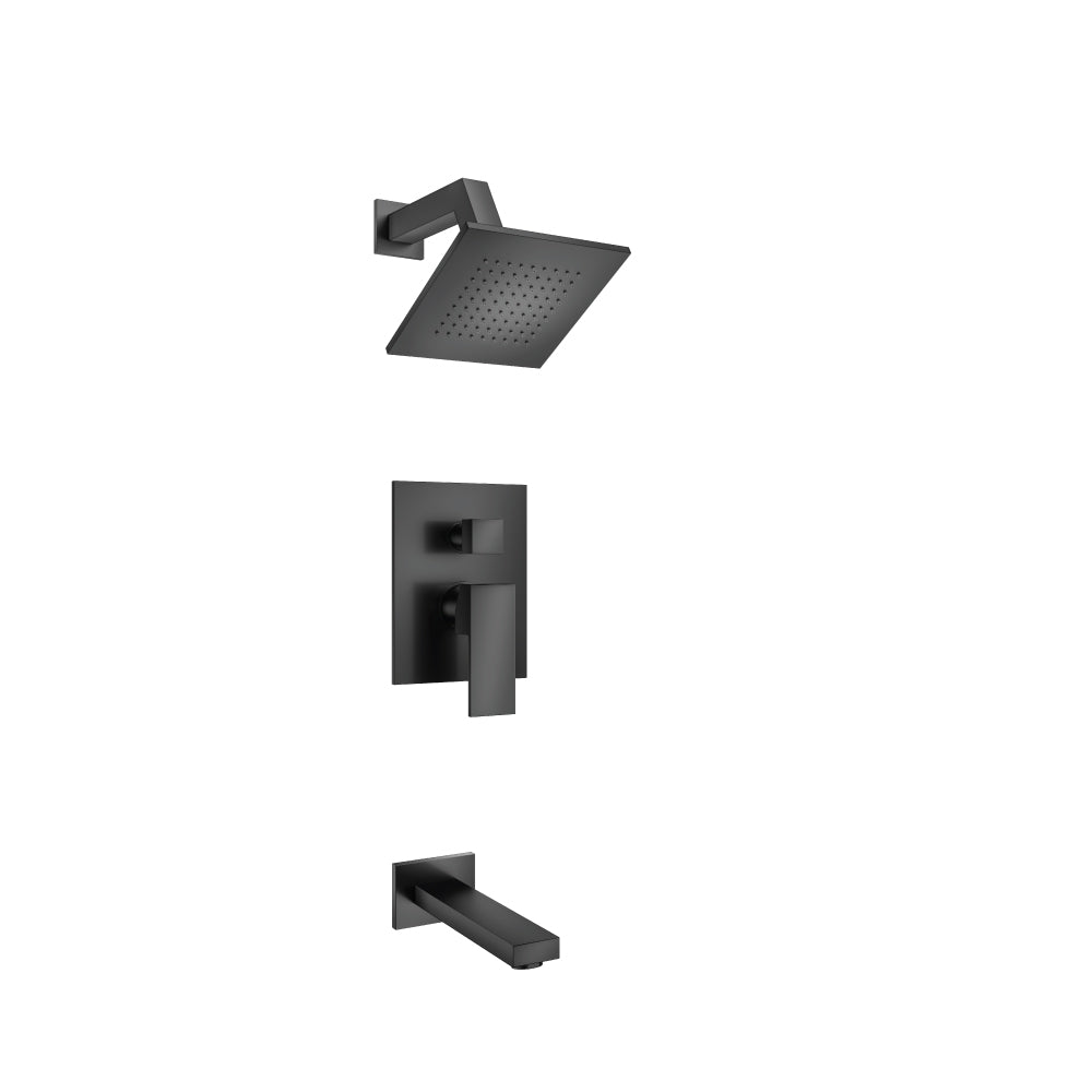 Flusso Serie 160 160.3200 Two Output Shower Set With Shower Head And Tub Spout