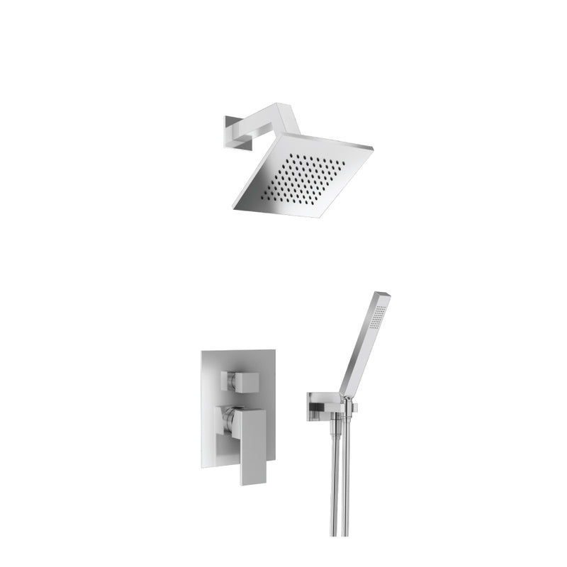 Flusso Serie 160 160.3250 Two Output Shower Set With Shower Head And Hand Held