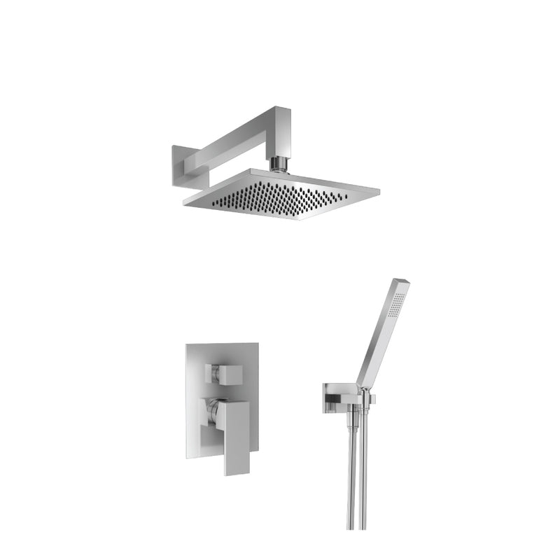 Flusso Serie 160 160.3300 Two Output Shower Set With Shower Head And Hand Held