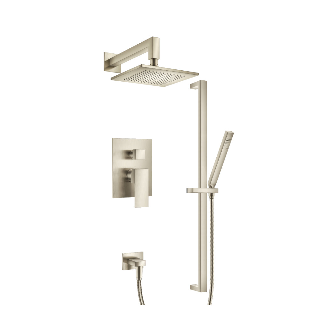 Flusso Serie 160 160.3350 Two Output Shower Set With Shower Head, Hand Held And Slide Bar - Parent