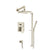 Flusso Serie 160 160.3350 Two Output Shower Set With Shower Head, Hand Held And Slide Bar - Parent