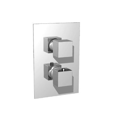 Flusso Serie 160 160.4101 3/4" Thermostatic Shower Valve & Trim - 1 Output - Parent