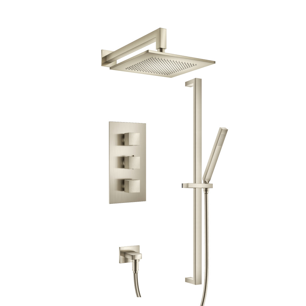 Flusso Serie 160 160.7200 Two Output Shower Set With Shower Head, Hand Held And Slide Bar - Parent