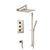 Flusso Serie 160 160.7200 Two Output Shower Set With Shower Head, Hand Held And Slide Bar