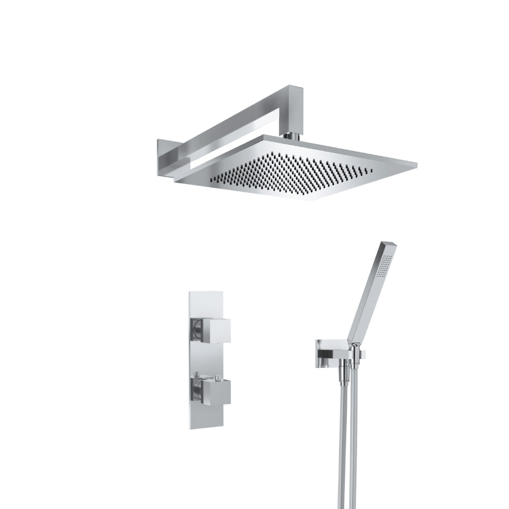 Flusso Serie 160 160.7250 Two Output Shower Set With Shower Head And Hand Held