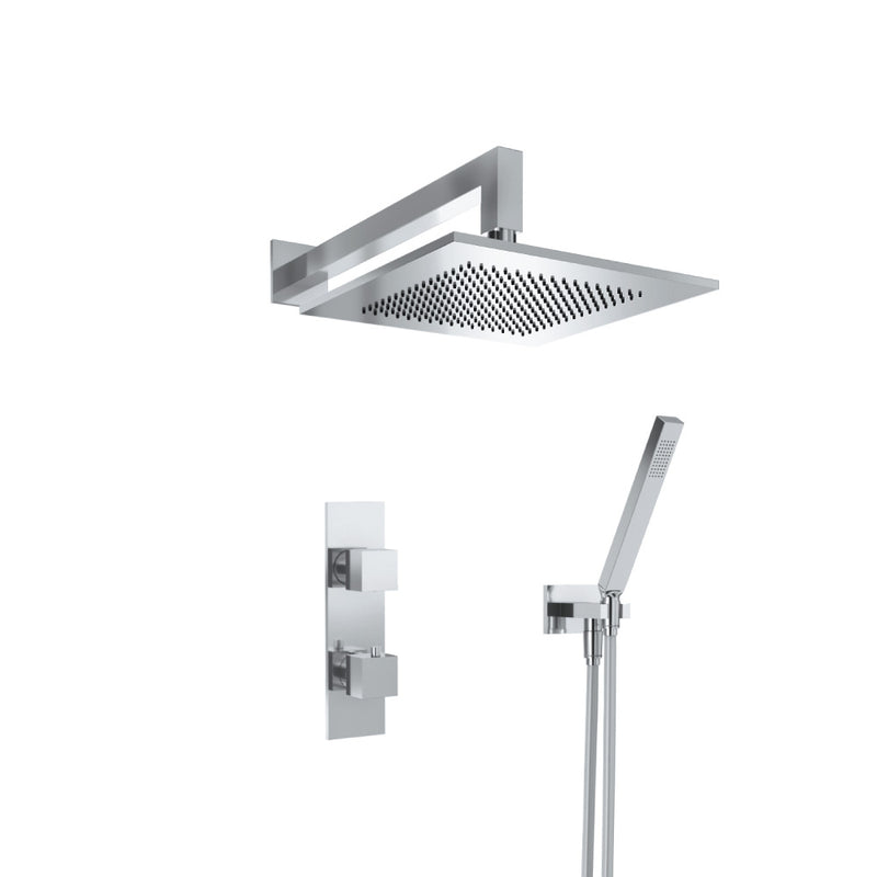Flusso Serie 160 160.7250 Two Output Shower Set With Shower Head And Hand Held