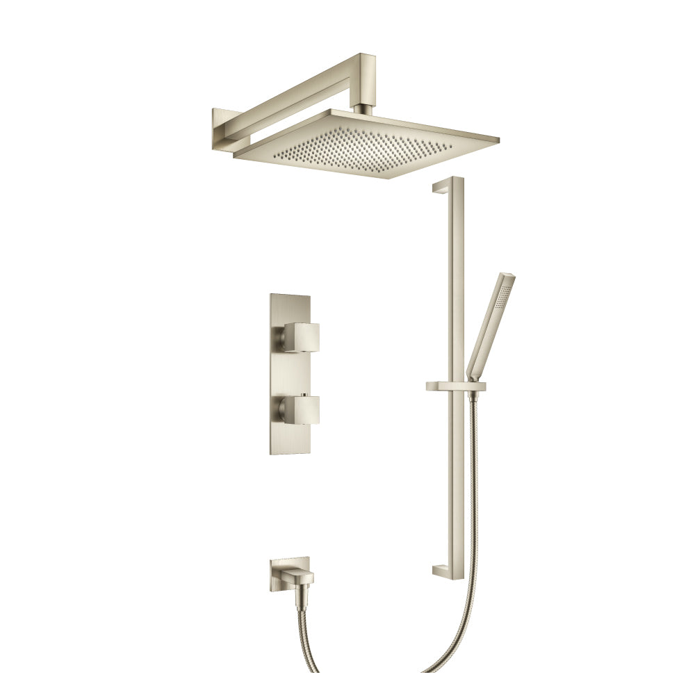 Flusso Serie 160 160.7300 Two Output Shower Set With Shower Head, Hand Held And Slide Bar - Parent