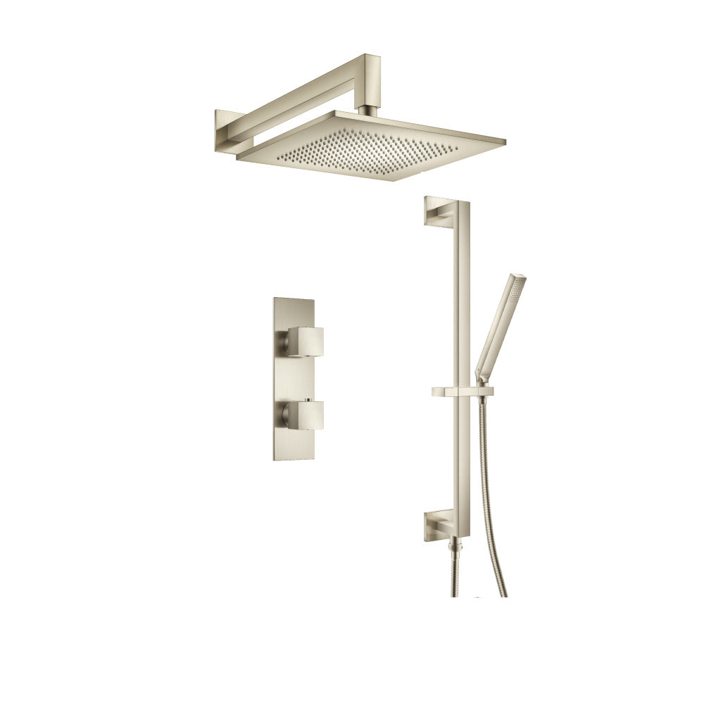 Flusso Serie 160 160.7350 Two Output Shower Set With Shower Head, Hand Held And Slide Bar - Parent