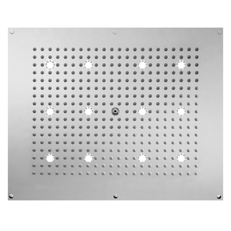 Jaclo 1620-DLRC-PCH 16" X 20" Rettango Dream Light - Polished Chrome