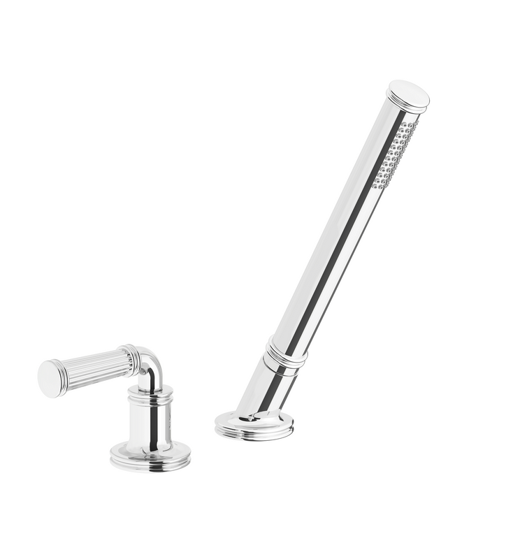 Franz Viegener FV133A/K3H.0 Classic H Deck Mounted Roman Diverter Valve And Handshower Assembly - Parent