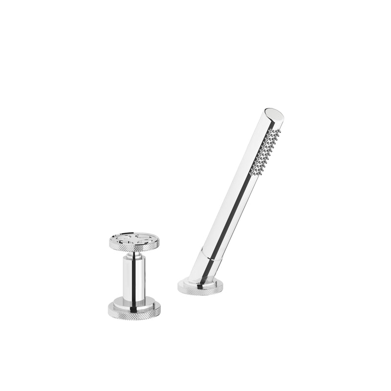 Franz Viegener FV133/K6K.0 Techno Chic Deck Mounted Roman Diverter Valve And Handshower Assembly - Parent