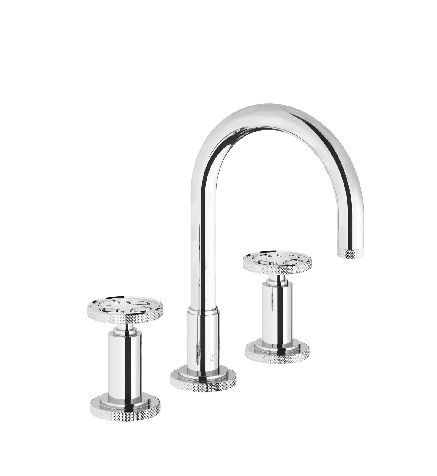 Franz Viegener FV207/K6K Techno Chic Widespread Lavatory Faucet With Push-down Pop-up Drain Assembly - Parent