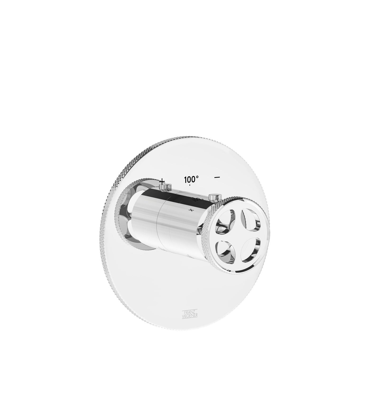Franz Viegener FV217/K6K.0 Techno Chic Thermostatic Wall Valve - Trim Only - Parent
