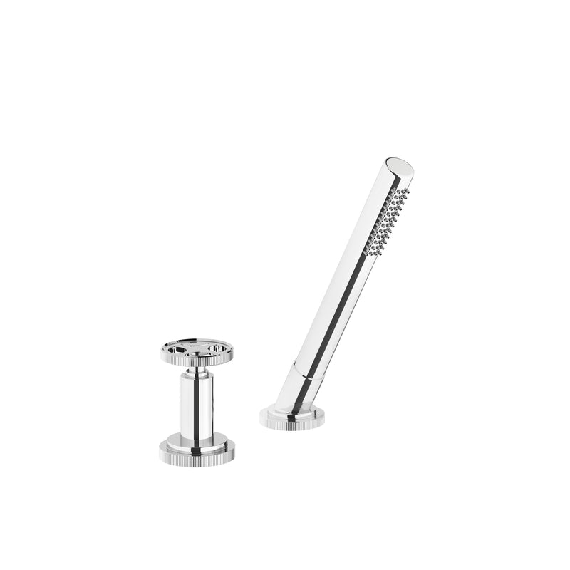 Franz Viegener FV133/K6V.0 Techno Chic Deck Mounted Roman Diverter Valve And Handshower Assembly - Parent