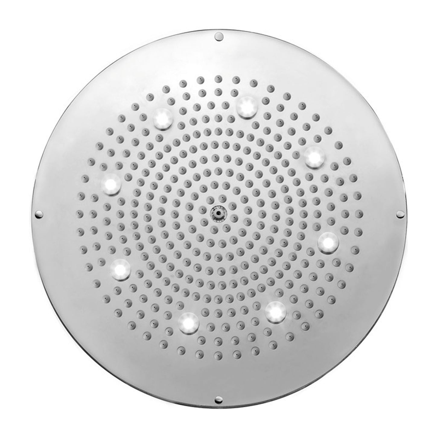 Jaclo 16R-DLCT-PCH 16" Diameter Chromatherapy Circolare Dream Light Rain Canopy - Polished Chrome