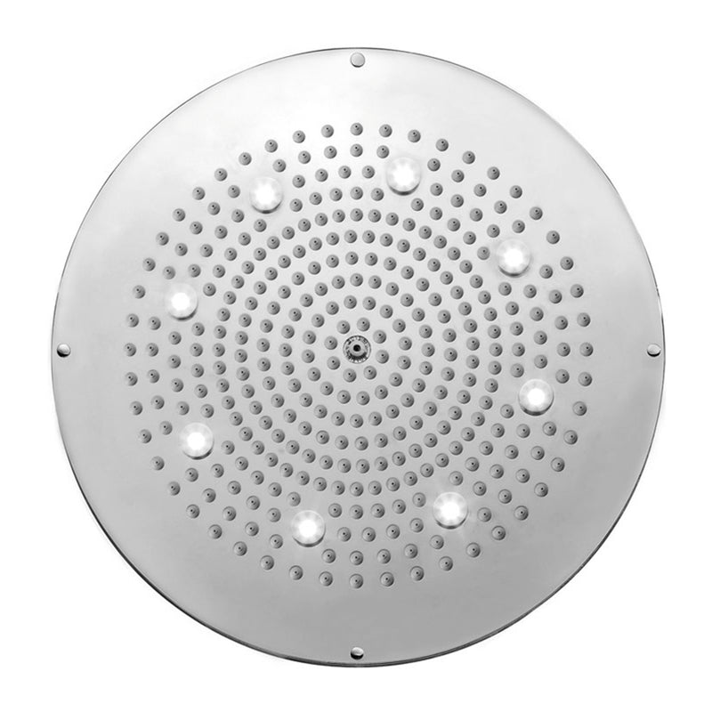 Jaclo 16R-DLCT-PCH 16" Diameter Chromatherapy Circolare Dream Light Rain Canopy - Polished Chrome