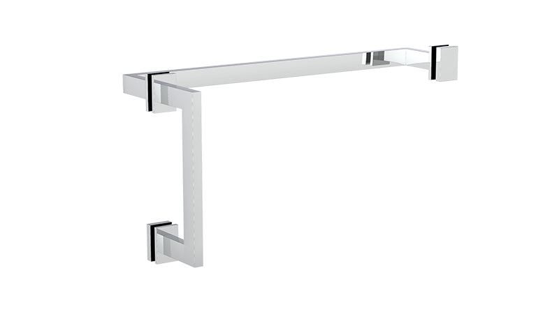 Neelnox ARG-OSD8X18-GR Argyle 8X18 Offset Door Handle Standard Rosette - Parent