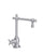 Waterstone 1750H Towson Hot Only Filtration Faucet - Cross Handle