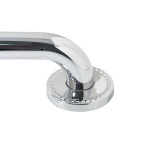 Sigma 18.18.406 12'' Grab Bar With Decorative Rope Flange - Parent