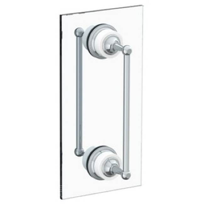 Watermark 180-0.1-12DD-AA Venetian 12” Double Shower Door Pull/ Glass Mount Towel Bar - Parent