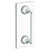 Watermark 180-0.1-18GDP-BB Venetian 18" Shower Door Pull/ Glass Mount Towel Bar