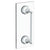 Watermark 180-0.1-6GDP-BB Venetian 6" Shower Door Pull/ Glass Mount Towel Bar