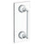 Watermark 180-0.1A-GDP-CC Venetian 24" Shower Door Pull/Glass Mount Towel Bar