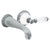 Watermark 180-1.2-AA Venetian Wall Mounted 2 Hole Lavatory Set