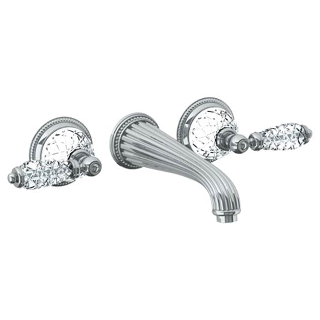 Watermark 180-2.2-AA Venetian Wall Mount 3 Hole Lavatory Set
