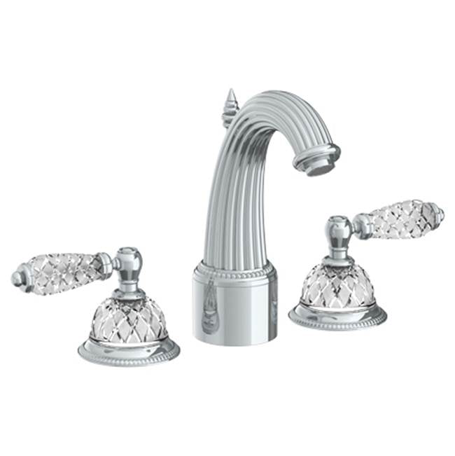 Watermark 180-2X-AA Venetian Deck Mounted 3 Hole Extended Lavatory Set