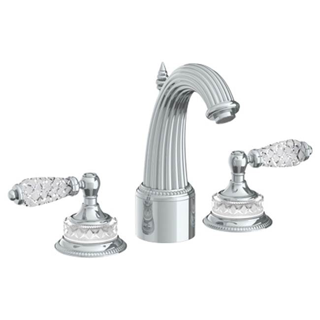 Watermark 180-2X-BB Venetian Deck Mounted 3 Hole Extended Lavatory Set