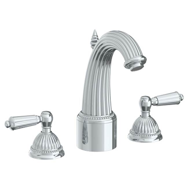 Watermark 180-2X-U Venetian Deck Mounted 3 Hole Extended Lavatory Set