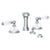 Watermark 180-4-AA Venetian 4 Hole Bidet Set - Parent