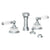 Watermark 180-4-BB Venetian 4 Hole Bidet Set