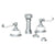 Watermark 180-4-DD Venetian 4 Hole Bidet Set