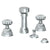 Watermark 180-4-T Venetian 4 Hole Bidet Set