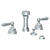 Watermark 180-4-U Venetian 4 Hole Bidet Set