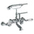 Watermark 180-5.2-BB Venetian Exposed Wall Mount Bath Set