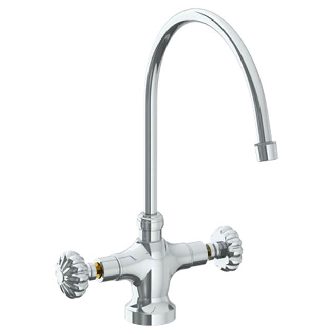 Watermark 180-7.2-T Venetian Deck Mount 1 Hole Kitchen Faucet