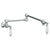 Watermark 180-7.8-BB Venetian Wall Mounted Pot Filler