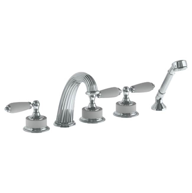 Watermark 180-8.1-DD Venetian Deck Mount 5 Hole Tub Set